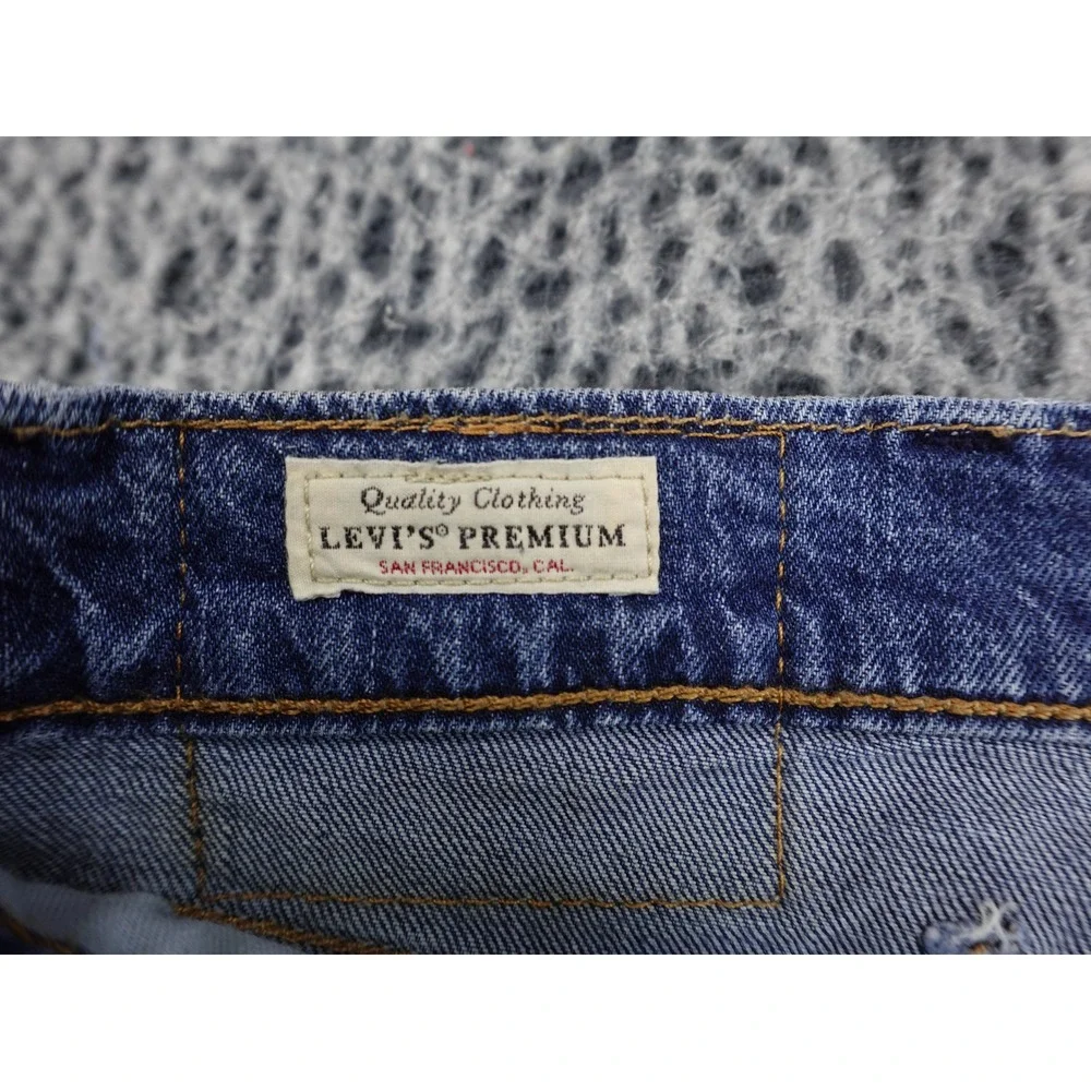 Levi's 502‎ Taper Jeans Mens 38x30 Blue Excellent Premium Waterless Denim 29507